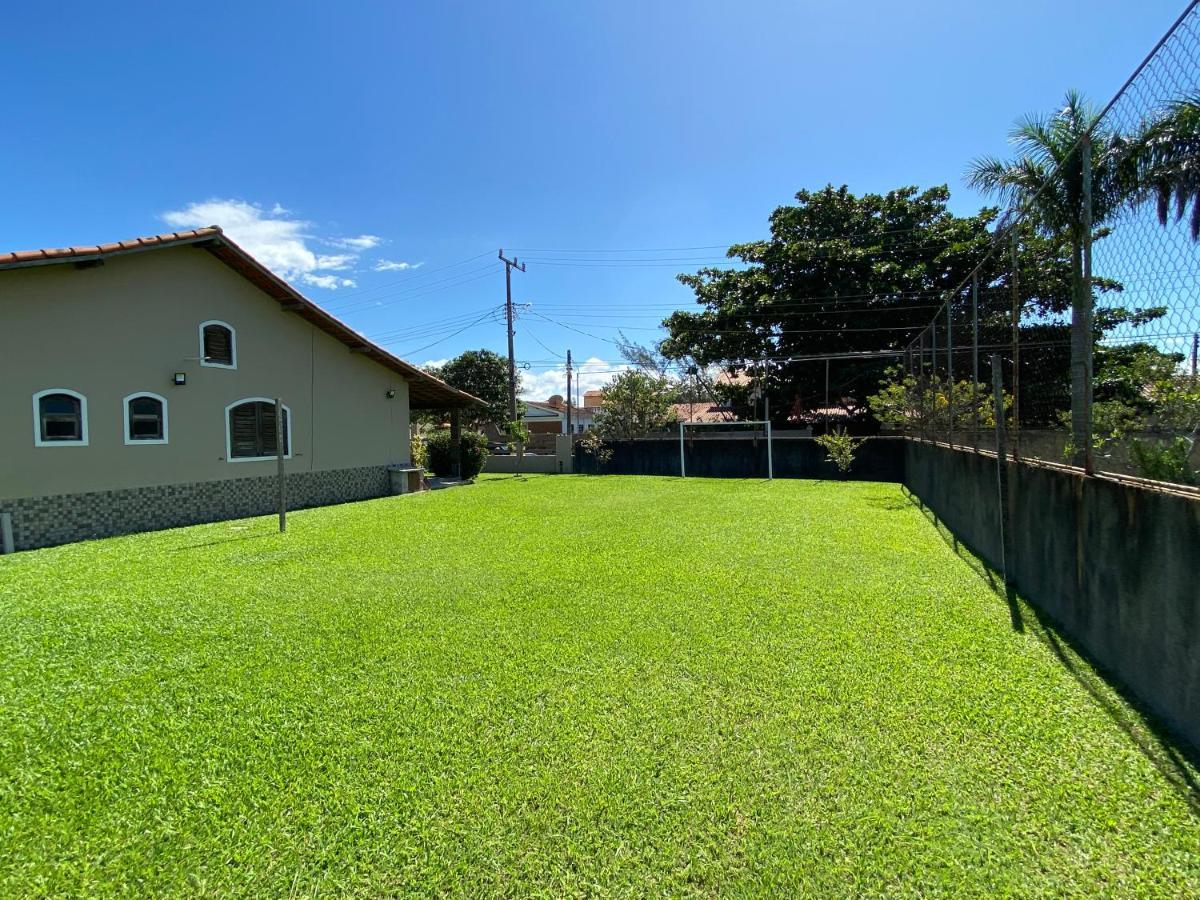 Casa Bem Espacosa Com Piscina, Campo De Futebol E Area Gourmet A Um Quarteirao Da Lagoa De Praia Seca Araruama Exterior photo