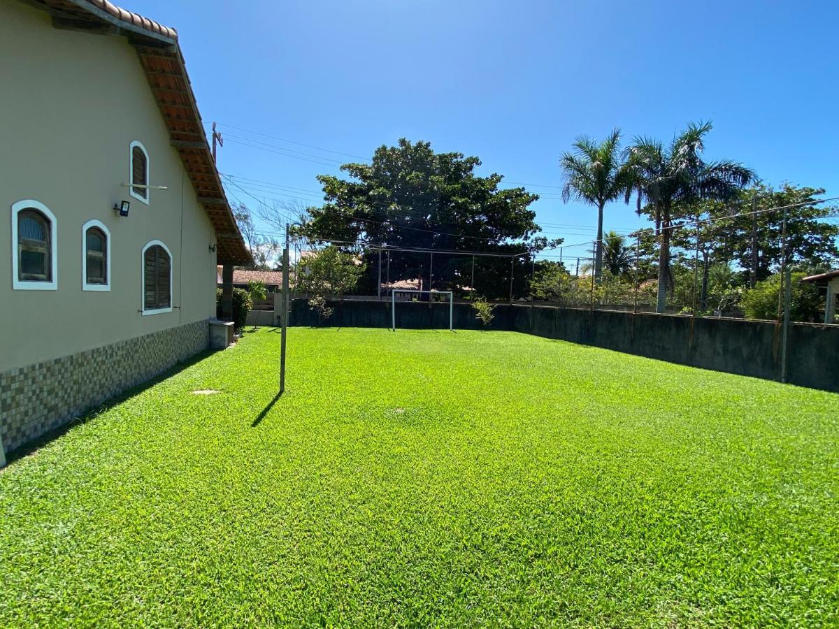 Casa Bem Espacosa Com Piscina, Campo De Futebol E Area Gourmet A Um Quarteirao Da Lagoa De Praia Seca Araruama Exterior photo